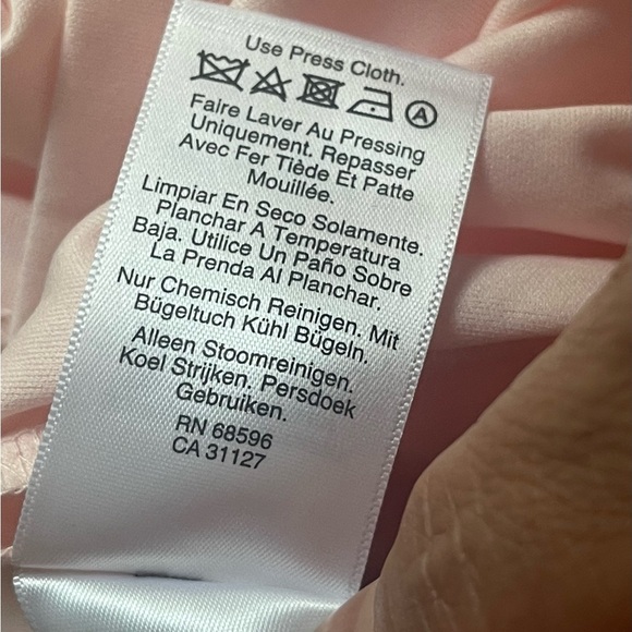 New! Dkny Women's Dress Blush Pink Size
10 A-Line V-Neck Flutter Sleeve - Picture 12 of 16